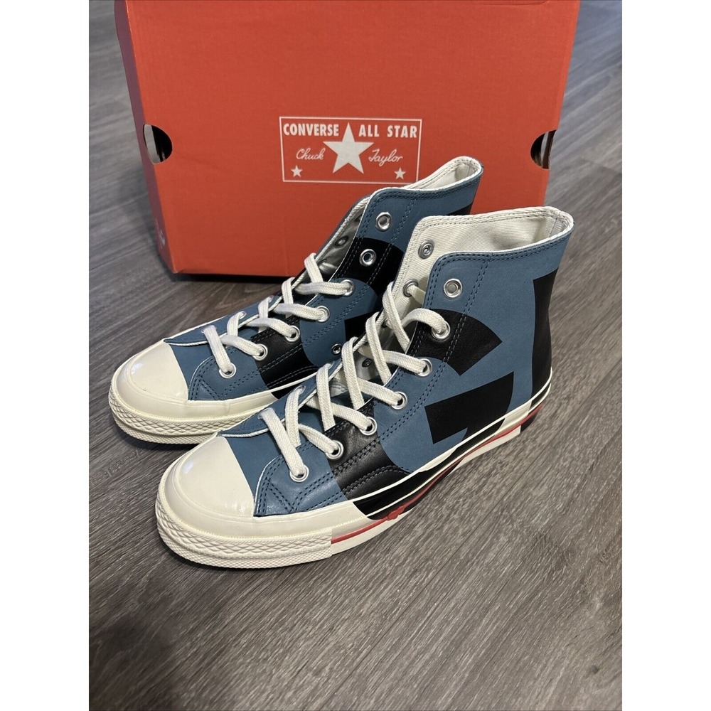 Converse Chuck 70 High Top Love Graphic‎ Celestial Teal Sz 8 Vintage Details Y2K - Picture 3 of 8